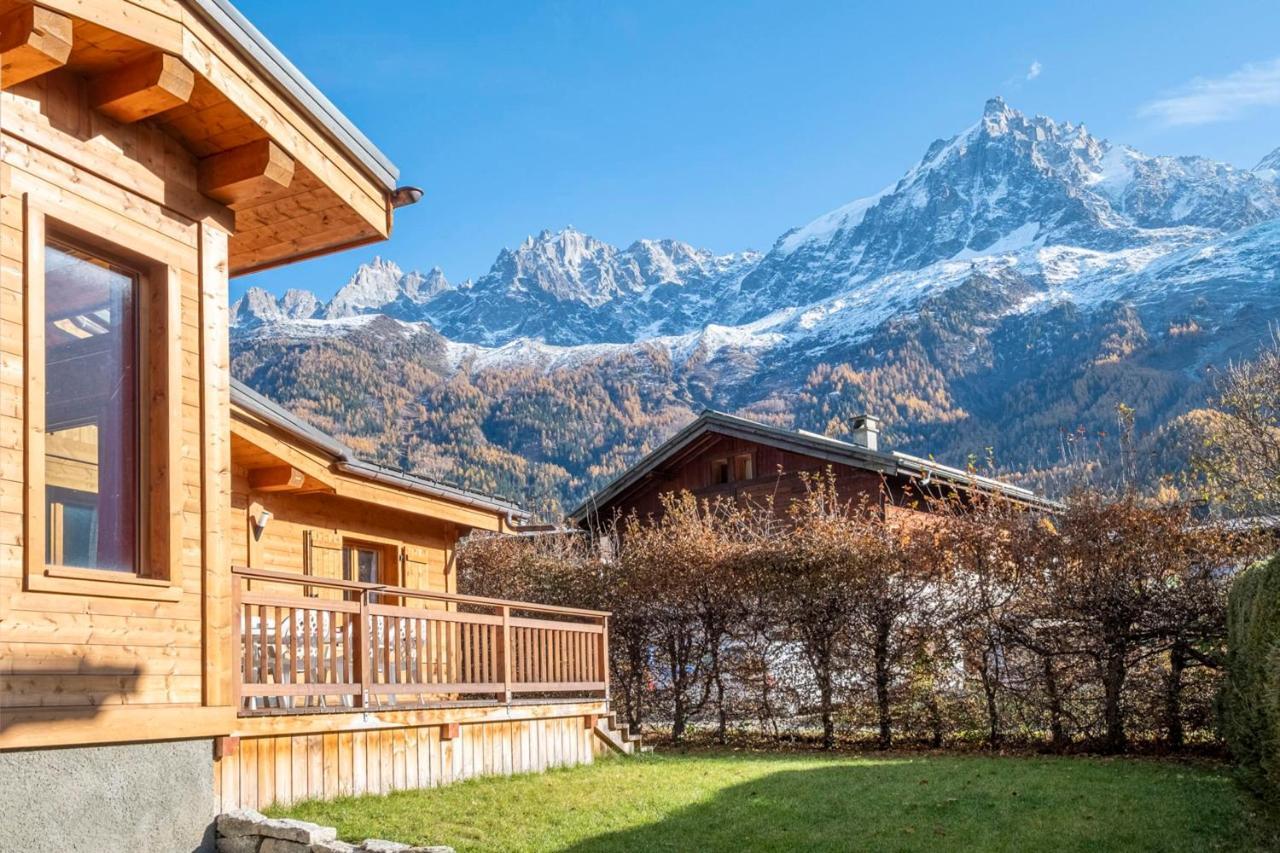 Family Cottage With Balcony In Chamonix Buitenkant foto